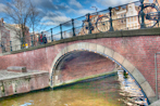 HDR photography of Amstel river